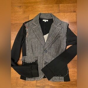 Unique blazer jacket size Medium